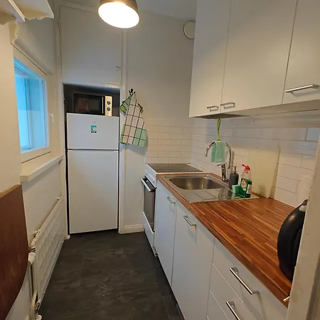 Livingroom And One Bedroom In Trendy Kallio Area Apartment